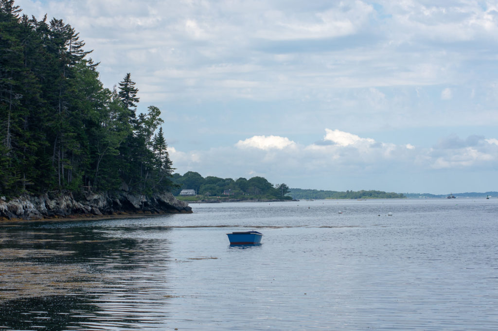 Maine, coast, boat